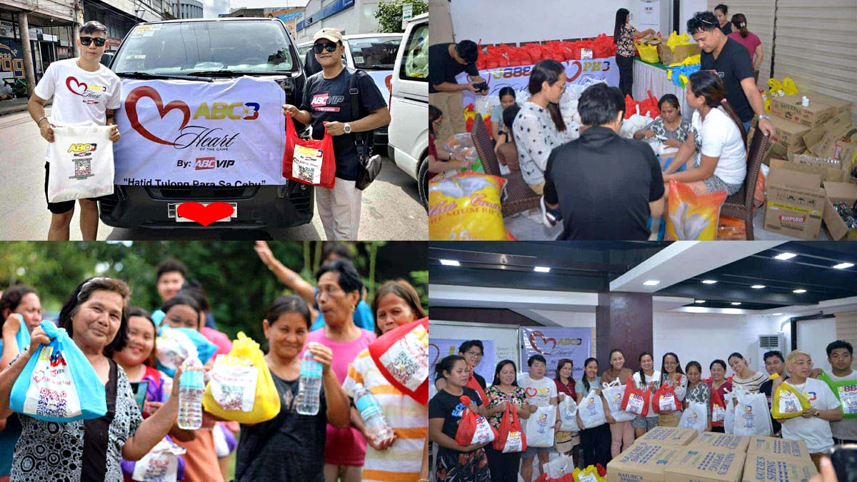 ABCVIP naghatid ng tulong sa mga biktima ng lindol sa Bogo City, Cebu