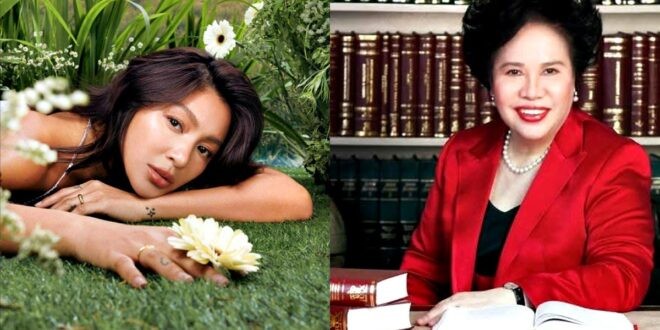 Nadine Lustre Miriam Defensor-Santiago