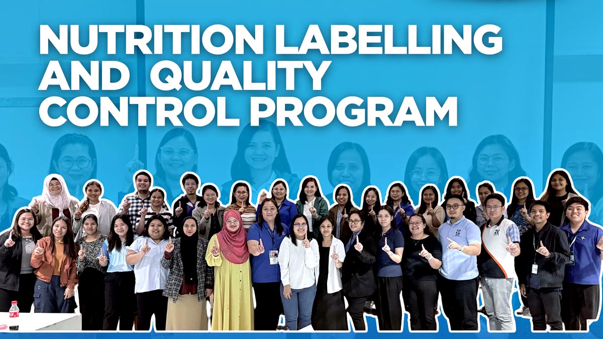 DOST RSTL Attends Training on Nutrition Labelling and Quality Control Programs for Regional Labs