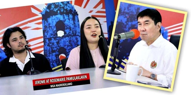 Rosmar Tan Jerome Pamulaklakin Raffy Tulfo