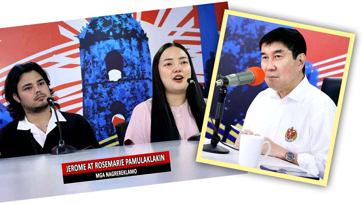 Rosmar Tan Jerome Pamulaklakin Raffy Tulfo