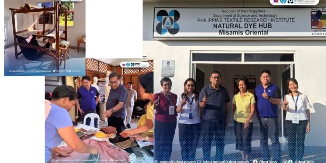 DOST Solidum Silk Weaving Misamis Oriental