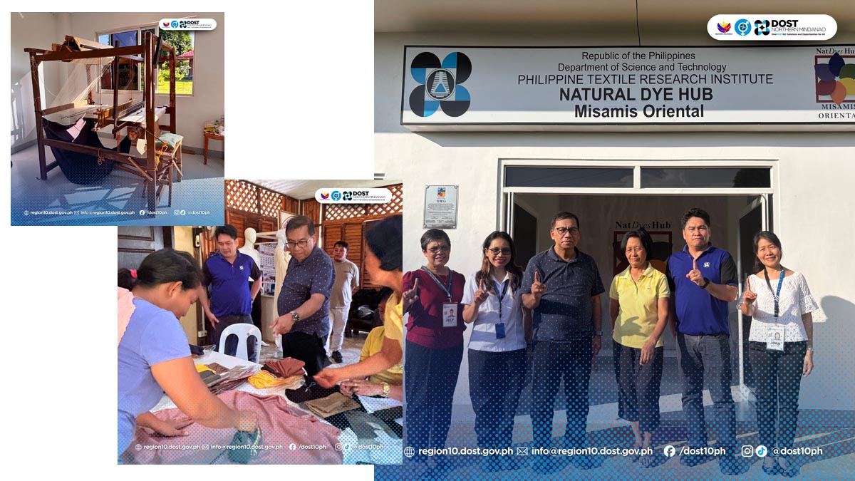 DOST Solidum Silk Weaving Misamis Oriental