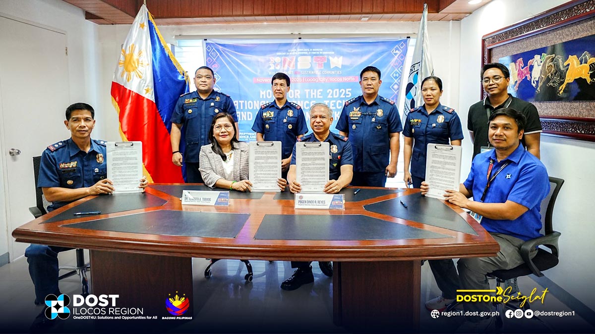 DOST Ilocos PNP Region 1 NSTW