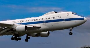 US Air Force Doomsday plane lumapag sa NAIA