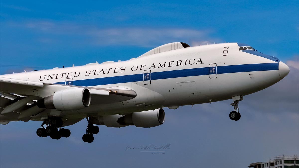 US Air Force Doomsday plane NAIA