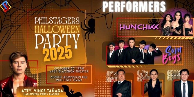Philstagers Halloween Party 2025 Vince Tan̈ada