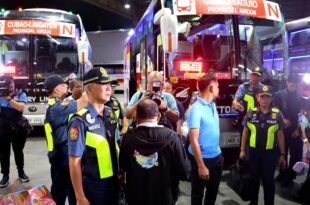 PNP Nartatez Undas Bus