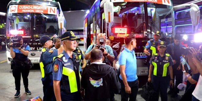 PNP Nartatez Undas Bus