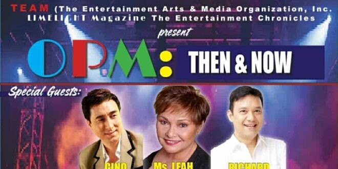 Leah Navarro Richard Reynoso Gino Padilla OPM Then and Now