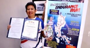 Marlene Gomez Doneza Trans Philippines Endurance run Running Inay