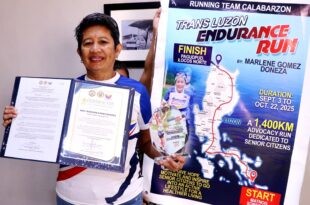 Marlene Gomez Doneza Trans Philippines Endurance run Running Inay