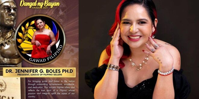 Dr Jennifer Boles sa Gawad Pilipino Awards