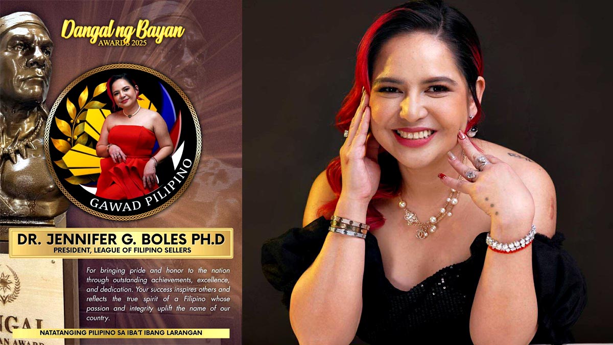 Dr Jennifer Boles sa Gawad Pilipino Awards