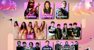 BINI, Sarah G., Parokya ni Edgar, at Bamboo pangungunahan Wonderful Moments Music Fest