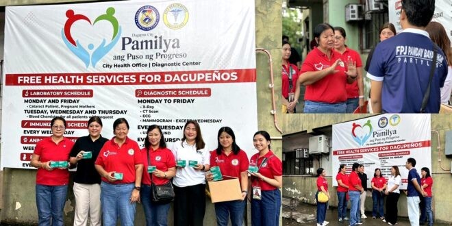 FPJ Panday Bayanihan Party-list nagkaloob ng Doxycycline sa Dagupan City LGU