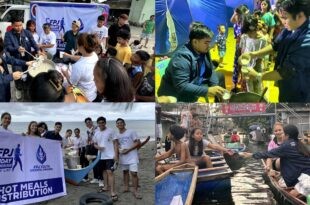 FPJ Youth 4000 biktima bagyong Uwan