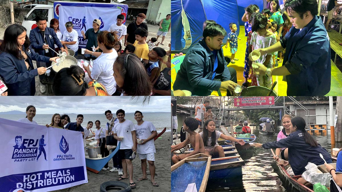 FPJ Youth 4000 biktima bagyong Uwan