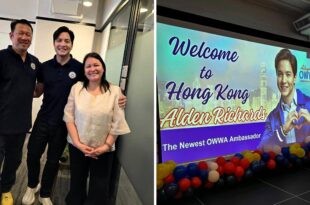 Alden Richards OFWs HK OWWA