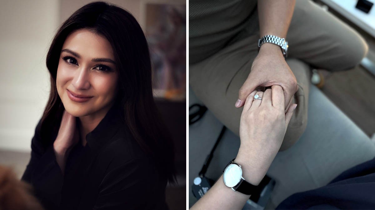 Carla Abellana diamond engagement ring