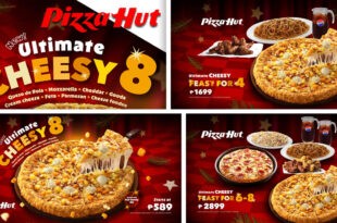 Pizza Hut Ultimate Cheesy 8 Pizza