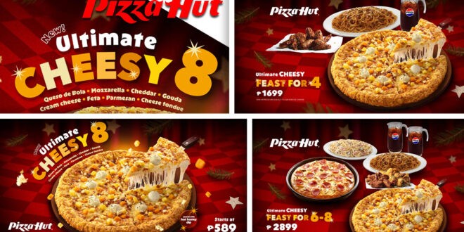 Pizza Hut Ultimate Cheesy 8 Pizza