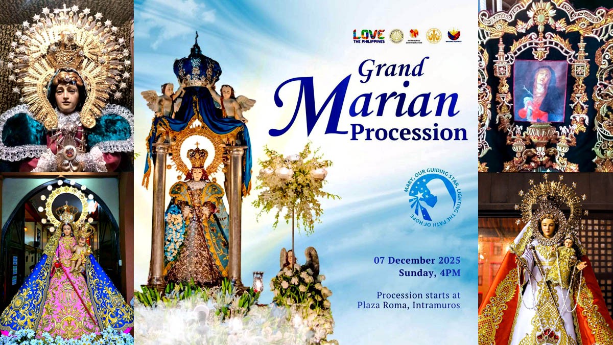 44th Grand Marian Procession sa Intramuros sa 7 Disyembre