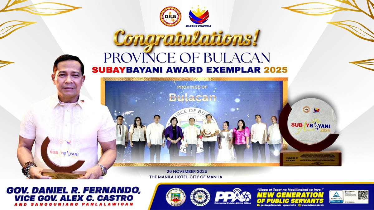Bulacan SubayBAYANI Award