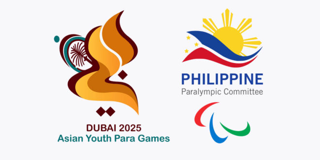 Delegasyon ng Pilipinas, nakatakdang lumipad patungong Dubai para sa 2025 Asian Youth Para Games