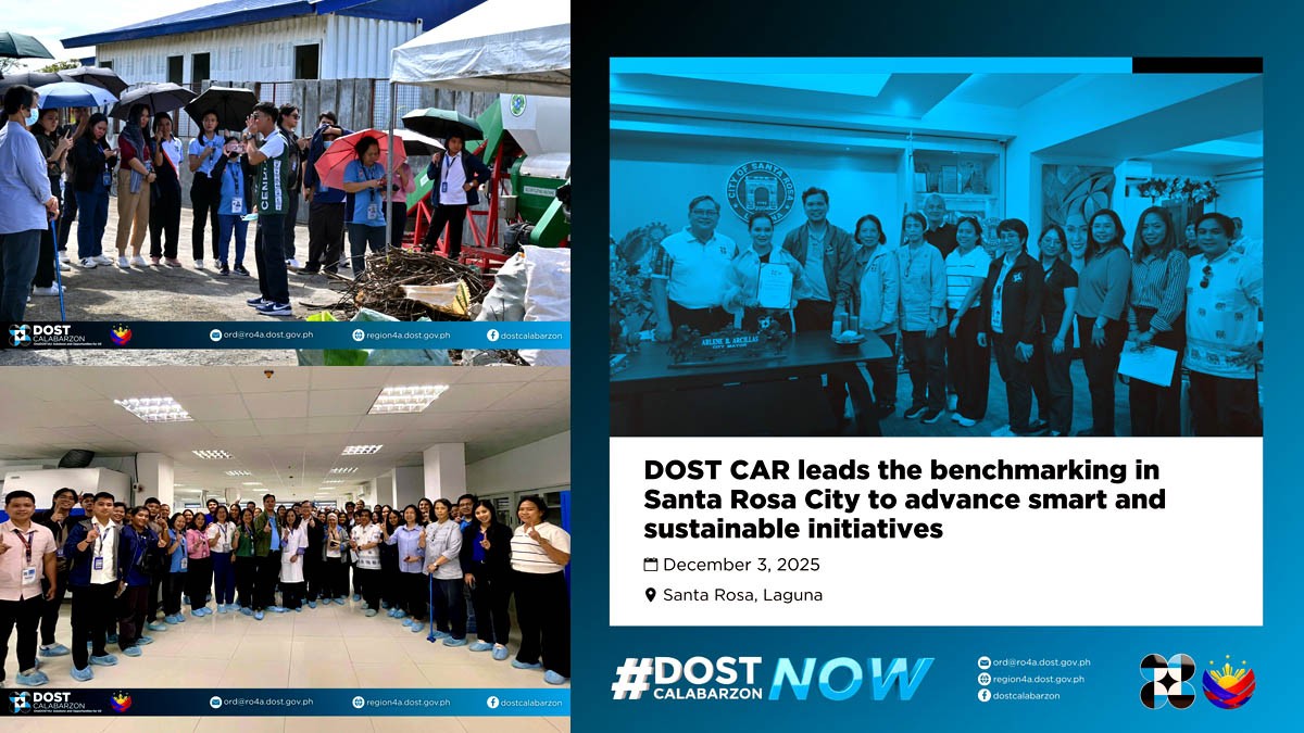 DOST-CALABARZON DOST CAR Santa Rosa, Laguna