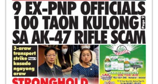 9 ex-PNP officials 100 taon kulong sa AK-47 rifle scam