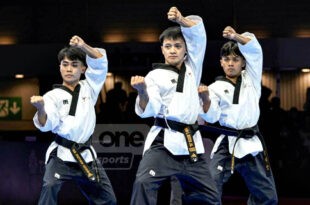 PH taekwondo jins Poomsae SEAG