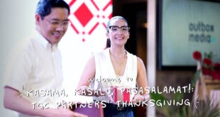 TGC nagpasalamat sa mga kabahagi nila sa tagumpay