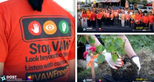 DOST Ilocos Region Deepens its Advocacy for a VAW-Free Philippines Through “ Orange your Icon” Event