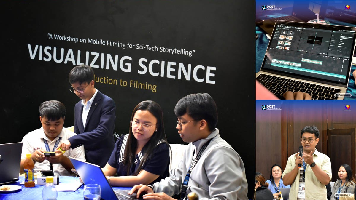 DOST Region 02 Upskills ST Pen Videography to Boost Scicomm