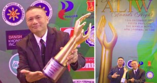 Andrew E., nagwagi bilang Best Rap Artist sa katatapos na 38th Aliw Awards