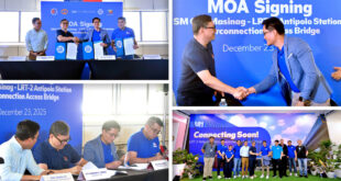 SM, LRTA ink MOA for SM City Masinag-LRT-2 Antipolo Station Interconnection Access Bridge