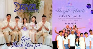 Purple Hearts Foundation naghatid- saya sa Year-End Gift-Giving Outreach sa mga karatig-barangay