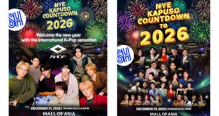 AHOF SM MoA NYE Kapuso countdown to 2026
