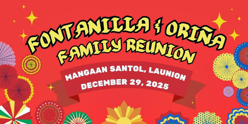 Fontanilla Oriña Family Reunion