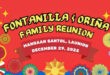 Fontanilla Oriña Family Reunion