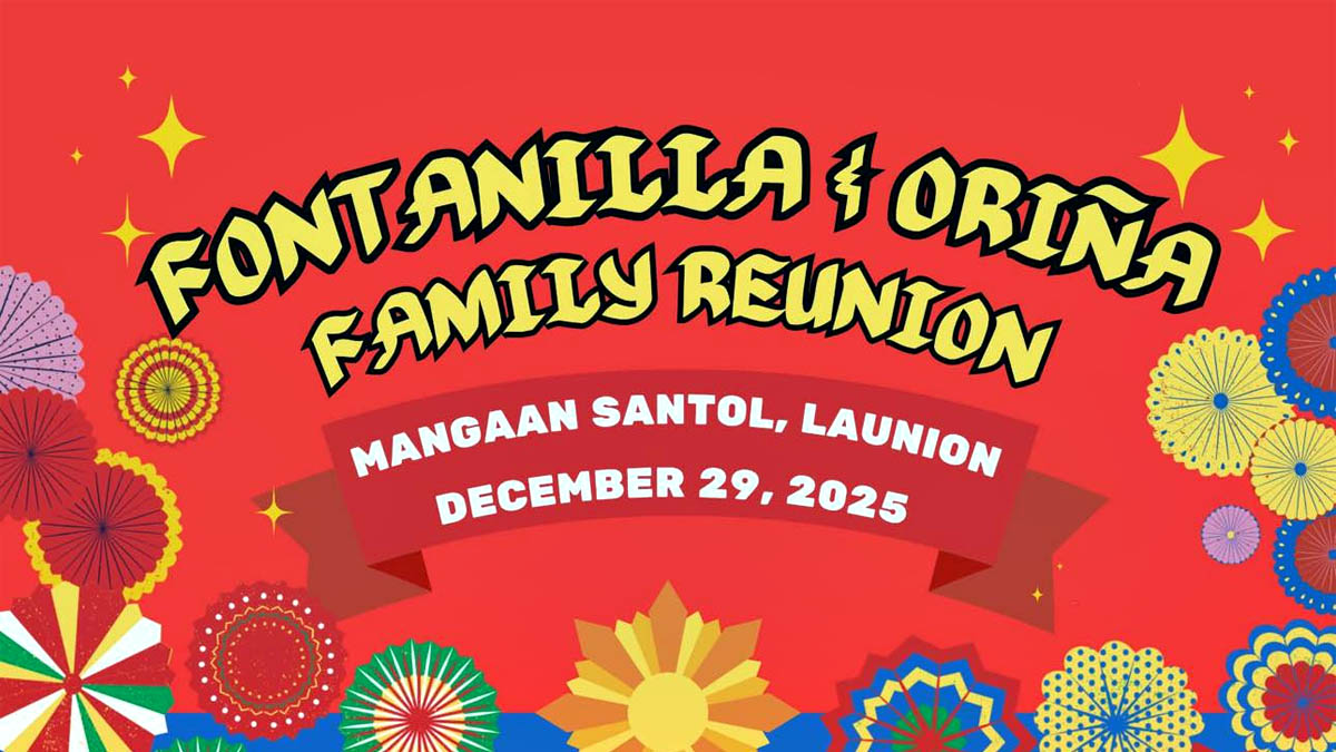 Fontanilla Oriña Family Reunion