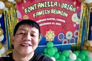 John Fontanilla Oriña Family Reunion