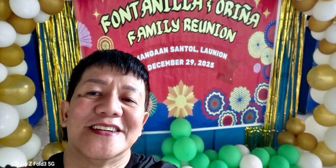 John Fontanilla Oriña Family Reunion
