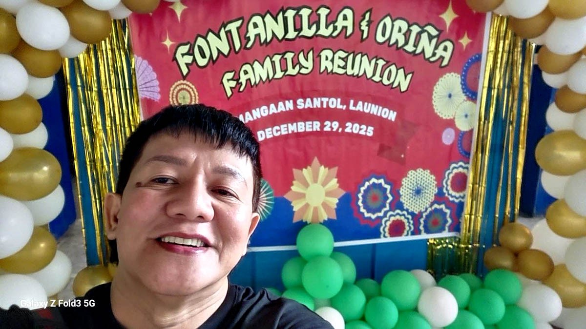 John Fontanilla Oriña Family Reunion