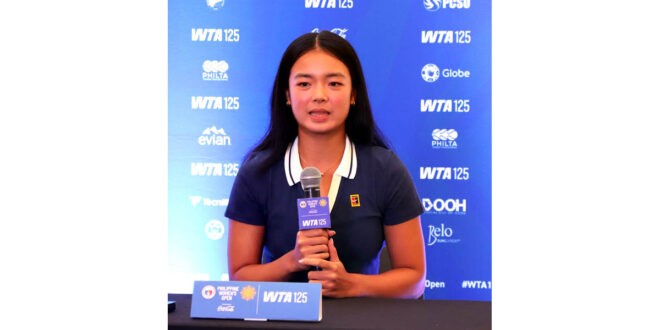 Eala umaasang magsilbing bentahe ang hometown support sa Philippine Women’s Open