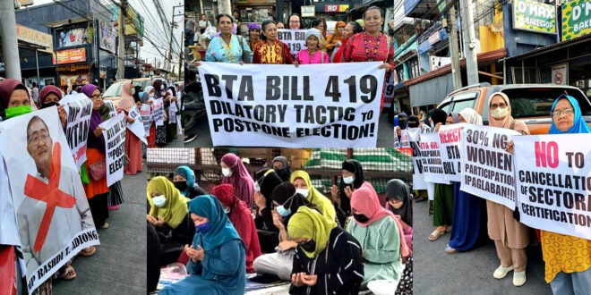BARMM BTA BEC rally protest