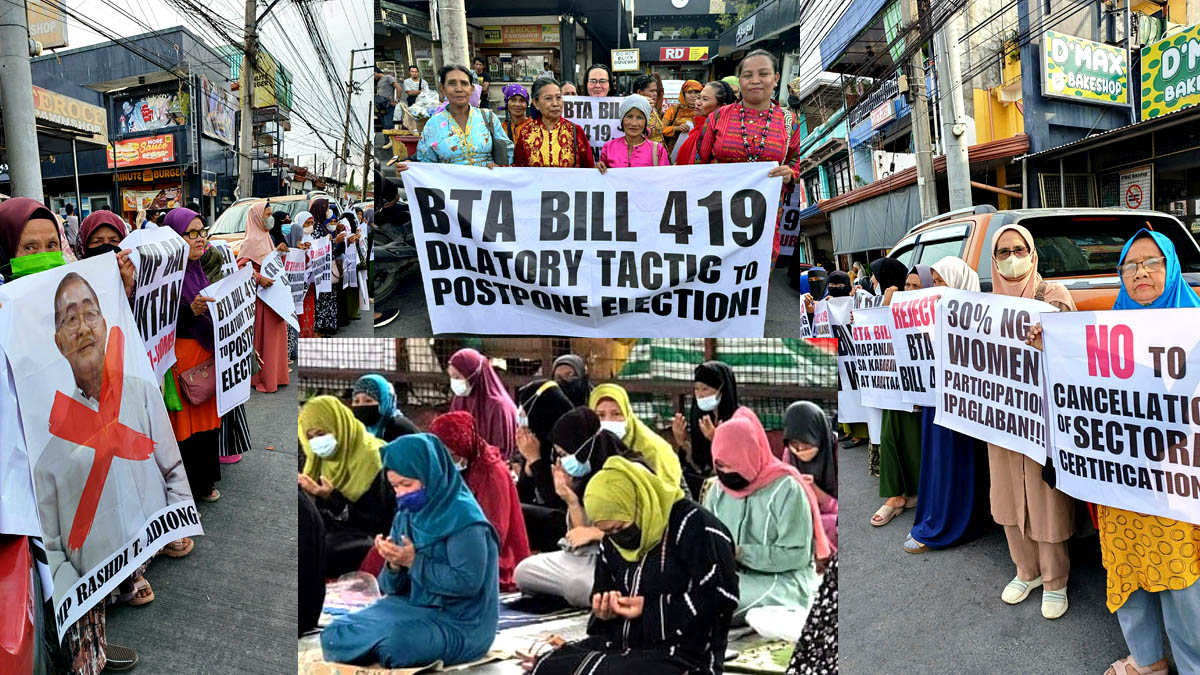 BARMM BTA BEC rally protest