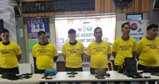 MPD MALATE COP SINIBAK SA PUWESTO 6 pulis sa robbery holdup