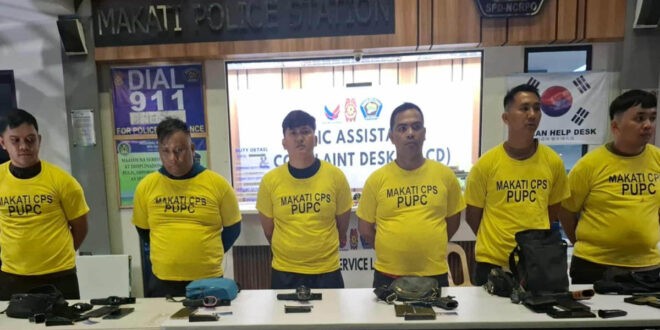 MPD MALATE COP SINIBAK SA PUWESTO 6 pulis sa robbery holdup